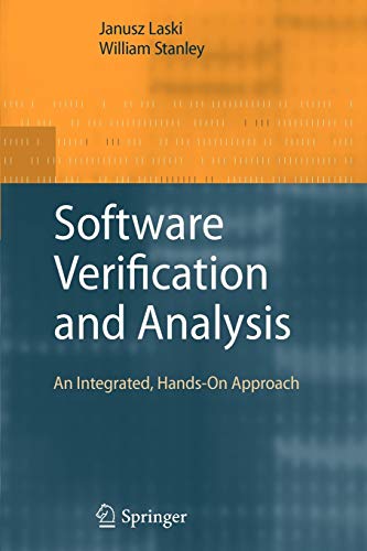 9781849968294: Software Verification and Analysis: An Integrated, Hands-On Approach