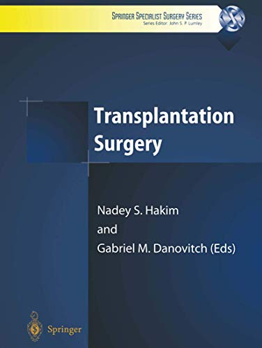 Beispielbild fr Transplantation Surgery (Springer Specialist Surgery Series) zum Verkauf von Revaluation Books