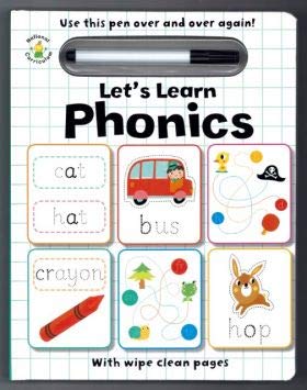 Stock image for Let's Learn Phonics - with Wipe Clean Pages for sale by WorldofBooks