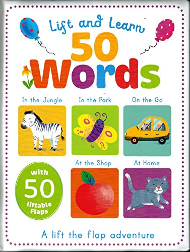 Beispielbild fr zz Lift & Learn 50 Words (OP) zum Verkauf von WorldofBooks