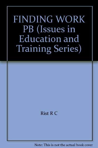 Beispielbild fr Finding Work: Cross National Perspectives on Employment and Training zum Verkauf von PsychoBabel & Skoob Books