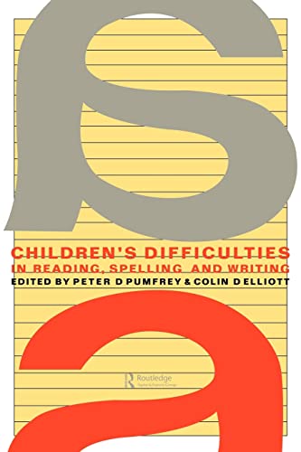 Beispielbild fr Children's Difficulties In Reading, Spelling and Writing: Challenges And Responses (Communication Textbook) zum Verkauf von WorldofBooks