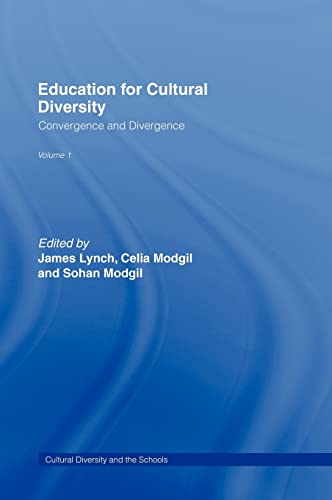 Stock image for Education Cultural Diversity: Convergence and Divergence Volume 1 for sale by ThriftBooks-Atlanta