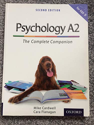 Imagen de archivo de The Complete Companions: Psychology A2 - The Complete Companion for AQA 'A' (Textbook) (Complete Companion) a la venta por AwesomeBooks