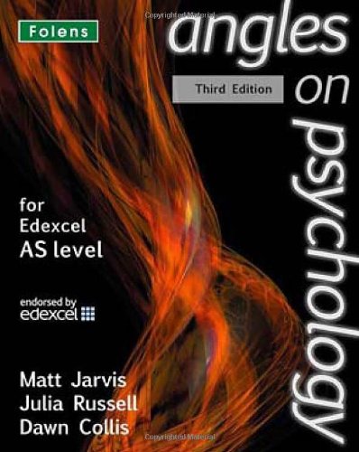 Stock image for Angles on Psychology for Edexcel AS Level for sale by AwesomeBooks