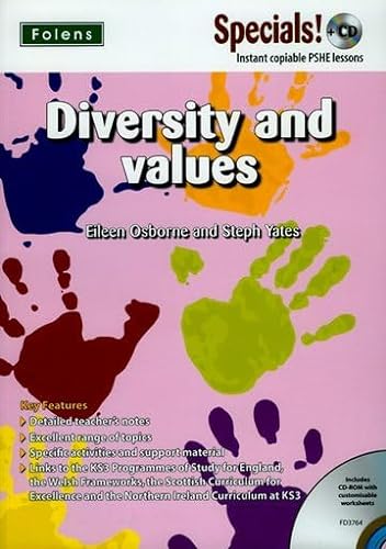 Beispielbild fr PSHE Diversity and Values (11-14) (Secondary Specials! + CD) zum Verkauf von WorldofBooks