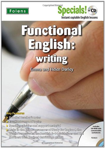 Stock image for English: Functional English - Writing (Secondary Specials! + CD) for sale by Monster Bookshop