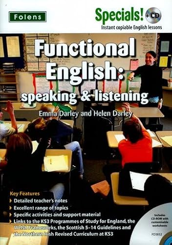 Beispielbild fr English: Functional English - Speaking and Listening (Secondary Specials! + CD) zum Verkauf von WorldofBooks