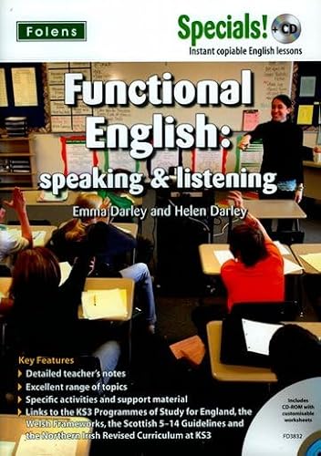 Stock image for English: Functional English - Speaking and Listening (Secondary Specials! + CD) for sale by Brit Books