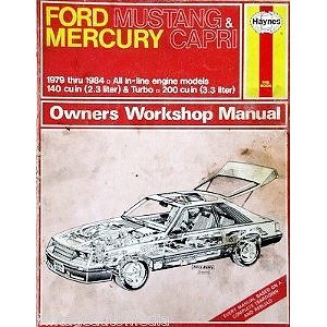 Ford Mustang and Mercury Capri - 1984 (9781850100003) by Haynes