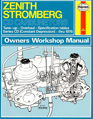 9781850100195: Haynes Owners Workshop Manual: Zenith Stromberg CD Carburetors: