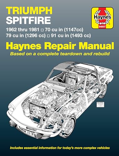 Triumph Spitfire, 1962-1981 (Haynes Manuals) - Haynes, John