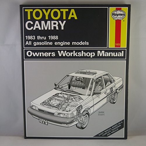 Imagen de archivo de Toyota Camry All Gasoline Engine Models 1983-88 Owner's Workshop Manual (Haynes owners workshop manual series) a la venta por Ergodebooks