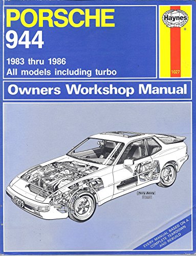 Beispielbild fr Porsche 944 Owners Workshop Manual: All Porsche 944 Models, Including Turbo 1983 Through 1986 zum Verkauf von Lavyrinthos Bookstore Athens