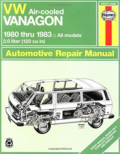 Stock image for VW Vanagon Air-Cooled (80 - 83) (Air-Cooled. 1980 Thru 1983 : All Models) for sale by WorldofBooks
