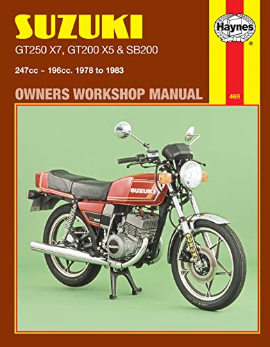Stock image for Suzuki GT250X7, GT200X5 & SB200 Twins (Motorcycle Manuals) for sale by Firefly Bookstore