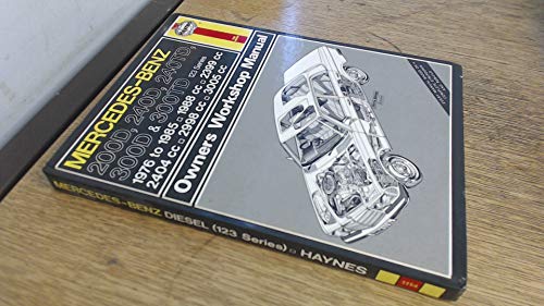 9781850101147: Mercedes-Benz 200D, 240D, 240TD, 300D and 300TD (123 Series) 1976-85 Owner's Workshop Manual (Service & repair manuals)