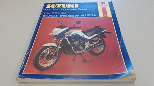 Imagen de archivo de Suzuki GS/GSX 550 4-Valve Fours Owners Workshop Manual a la venta por Better World Books Ltd