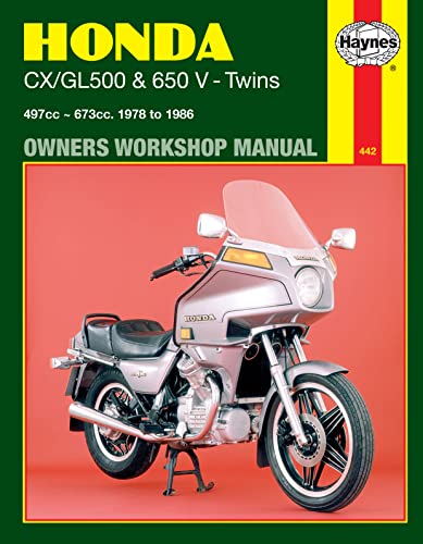 Stock image for Honda CX/GL500 &amp; 650 V-Twins Owners Workshop Manual for sale by Blackwell's