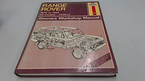 Beispielbild fr Range Rover Owner's Workshop Manual zum Verkauf von Allyouneedisbooks Ltd