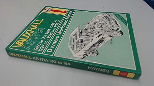 Beispielbild fr Vauxhall Astra 1980-84 Owner's Workshop Manual (Service & repair manuals) zum Verkauf von WorldofBooks