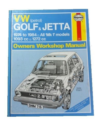 Manual for the VW Golf and Jetta (9781850102045) by [???]