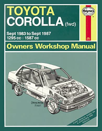 9781850102373: Toyota Corolla (Sept 83 - Sept 87) Haynes Repair Manual