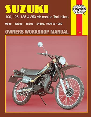 9781850102601: Suzuki 100, 125, 185 & 250 Air-Cooled Trail Bikes (79 - 89) (Owners Workshop Manual)
