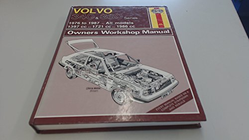 Beispielbild fr Volvo 300 Series Owners Workshop Manual 1976-87 : MODELS COVERED All 340,343 & 345 Models 1397 & 1721 cc. 360 Models 1986 cc.DOES NOT COVER LPG CONVERSION zum Verkauf von Sarah Zaluckyj