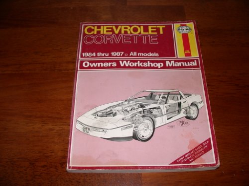 Imagen de archivo de Chevrolet Corvette 1984-87 Owner's Workshop Manual (Owners workshop manual series) a la venta por Ergodebooks