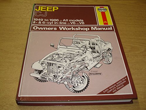 Stock image for Jeep CJ Owners Workshop Manual for sale by Better World Books Ltd