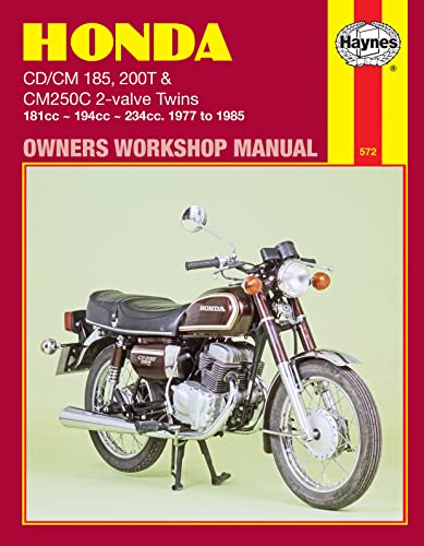 Stock image for Honda CD/CM 185, 2007 &amp; CM250C 2-Valve Twins Owners Workshop Manual for sale by Blackwell's