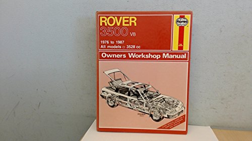 Stock image for Haynes Rover Thirty-Five Hundred V8 Owners Workshop Manual, 1976-1987 for sale by Better World Books: West