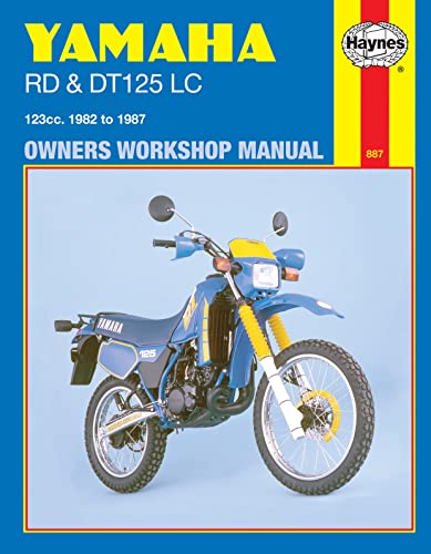 Imagen de archivo de Yamaha RD & DT 125 LC 123cc. 1982 - 1987 Owners Workshop Manual (Haynes Powersport) a la venta por Jaycey Books