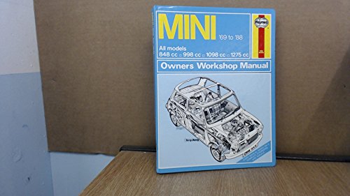 Stock image for Mini Owners Workshop Manual/'69 to '88 for sale by Hay-on-Wye Booksellers