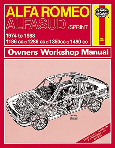 Stock image for Alfa Romeo Alfasud/ Sprint 1974 to 1988- Owners Workshop Manual (Haynes 292) for sale by Ripponlea Books