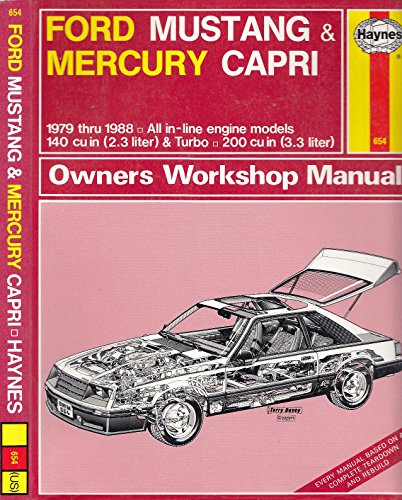 Ford Mustang & Mercury Capri: Owners workshop manual (9781850104810) by Lewis, Mike