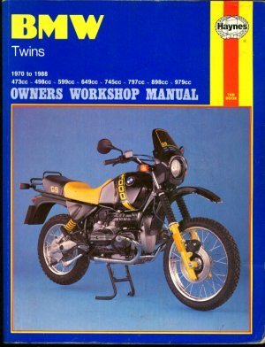 BMW Twins 1970 to 1988 Owners Workshop Manual. - Churchill, Jeremy