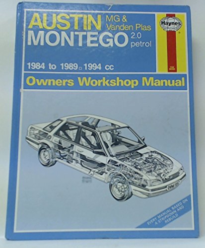 9781850105213: Austin, M.G.and Vanden Plas Montego 1984-89 Owner's Workshop Manual