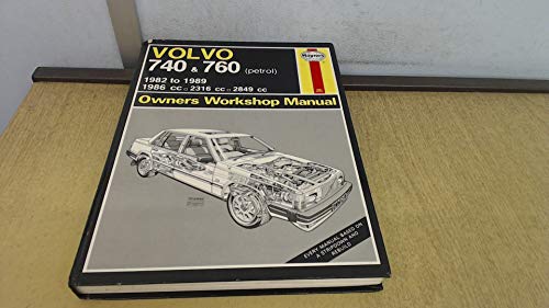 Stock image for Volvo 740 and 760 (Petrol) 1982-89 Owner's Workshop Manual for sale by WorldofBooks