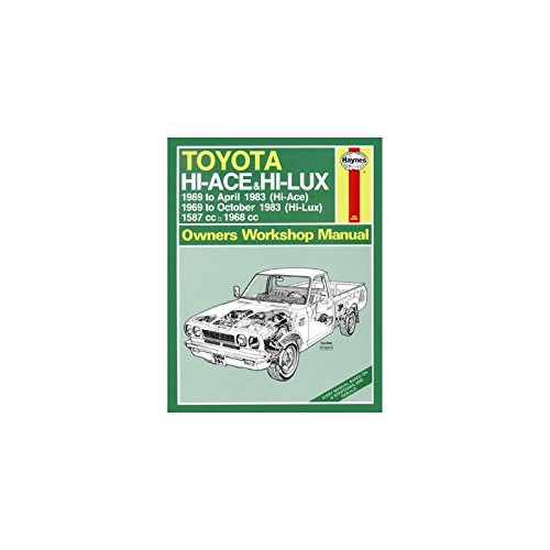 9781850105411: Toyota Hi-ace and Hi-lux 1969-83 Owner's Workshop Manual (Service & repair manuals)