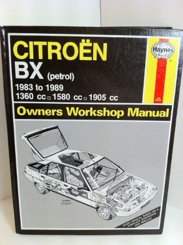 Stock image for Citroen BX Owner's Workshop Manual for sale by Adkins Books