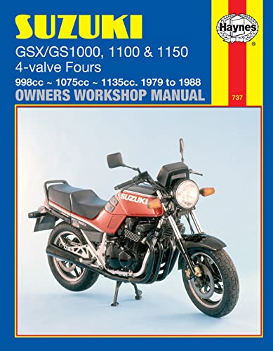 Beispielbild fr Suzuki GSX/GS 1000 &amp; 1150 4-Valve Fours Owners Workshop Manual zum Verkauf von Blackwell's