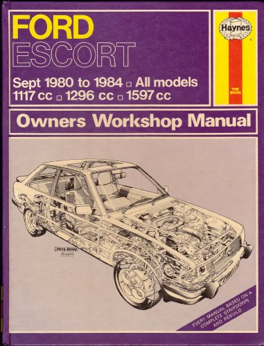 9781850105855: Ford Escort (petrol). Sept 1980 to 1989. (Haynes Owners Workshop Manual)