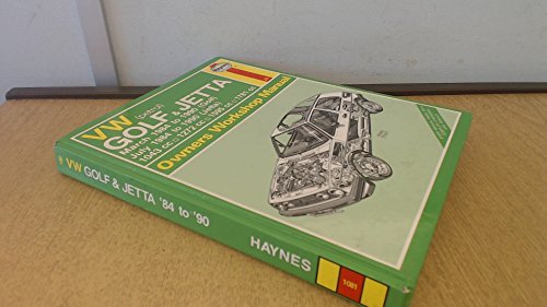 Imagen de archivo de Volkswagen (Petrol) Golf & Jetta; March 1984-1990 (Golf); July 1984-1990 (Jetta). (Haynes Owners Workshop Manual) a la venta por WorldofBooks