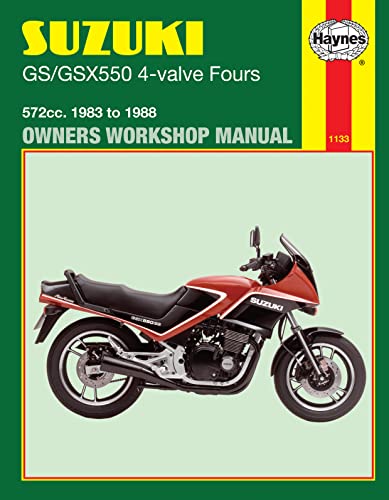 Stock image for Suzuki GS/GSX 550 4-Valve Fours Owners Workshop Manual for sale by Blackwell's