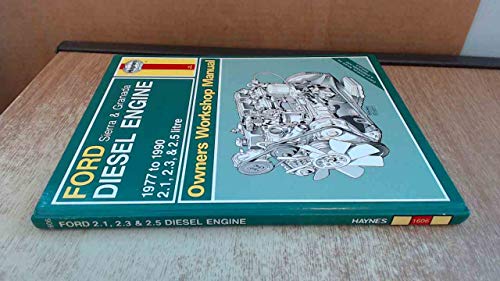 Stock image for Ford Sierra and Granada Diesel Engine 1977-90 Owner's Workshop Manual (Service & repairs) for sale by Goldstone Books