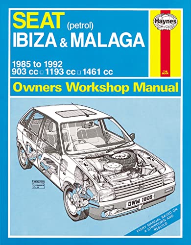 9781850106098: Seat Ibiza & Malaga Petrol (85 - 92) B To K