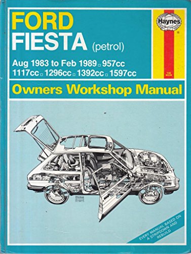 Imagen de archivo de Ford Fiesta (Petrol) 1983-89 Owner's Workshop Manual (Service & repair manuals) a la venta por WorldofBooks