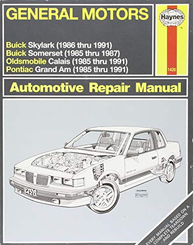 Stock image for General Motors "N" Cars 1985-90 Automotive Repair Manual (Haynes automotive repair manual series) for sale by HPB-Emerald